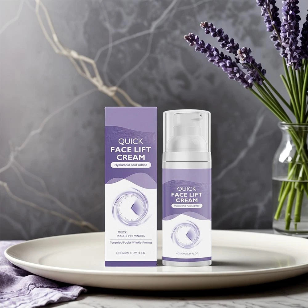 Face Lift Cream Serum Anti Ageing Moisturiser Hyaluronic Acid Added Tighte *