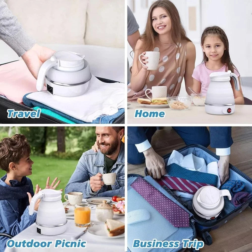 Portable Electric Water Kettle: Ideal for Travel, Camping, Caravan Kettle Mugs