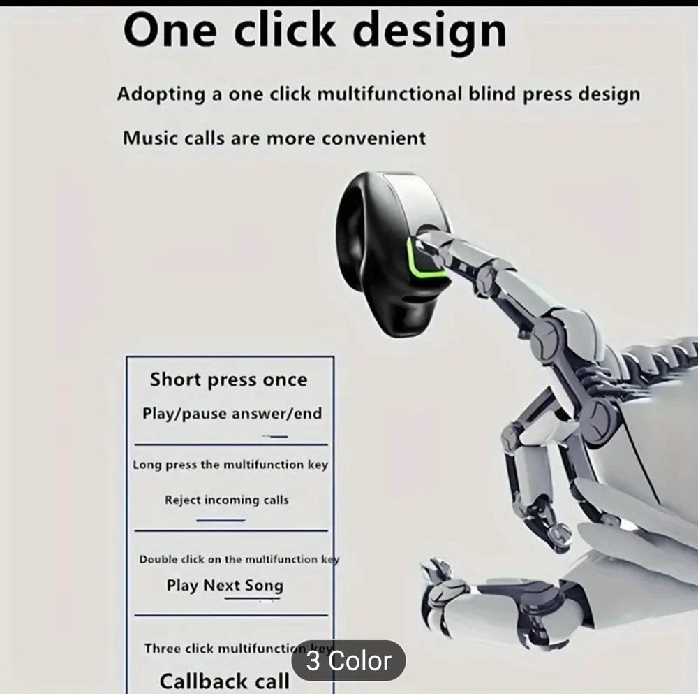 Bluetooth Earphones TWS Mini Wireless Headphones In-Ear Buds For iPhone Android