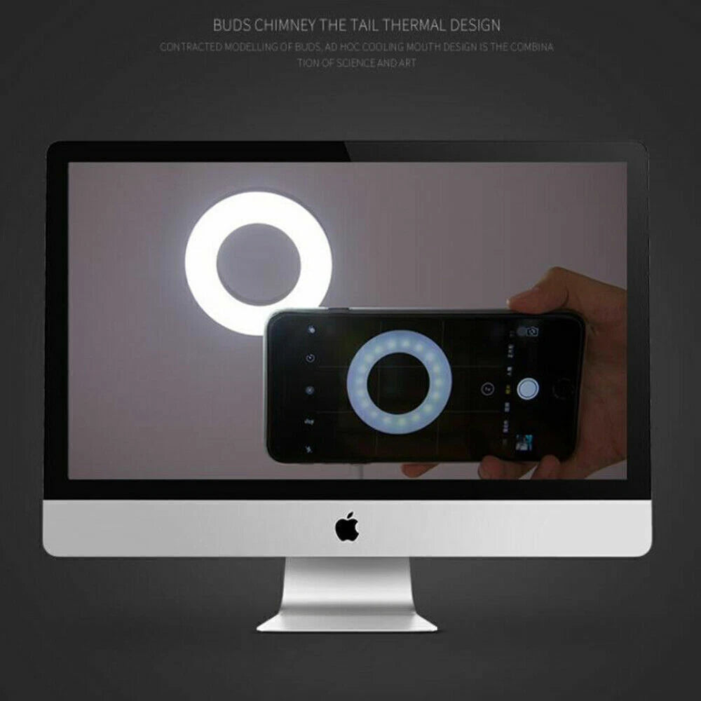 LED USB Rechargeable Clamp Clip On Flexible Desk Light Bed Read Table Night Lamp