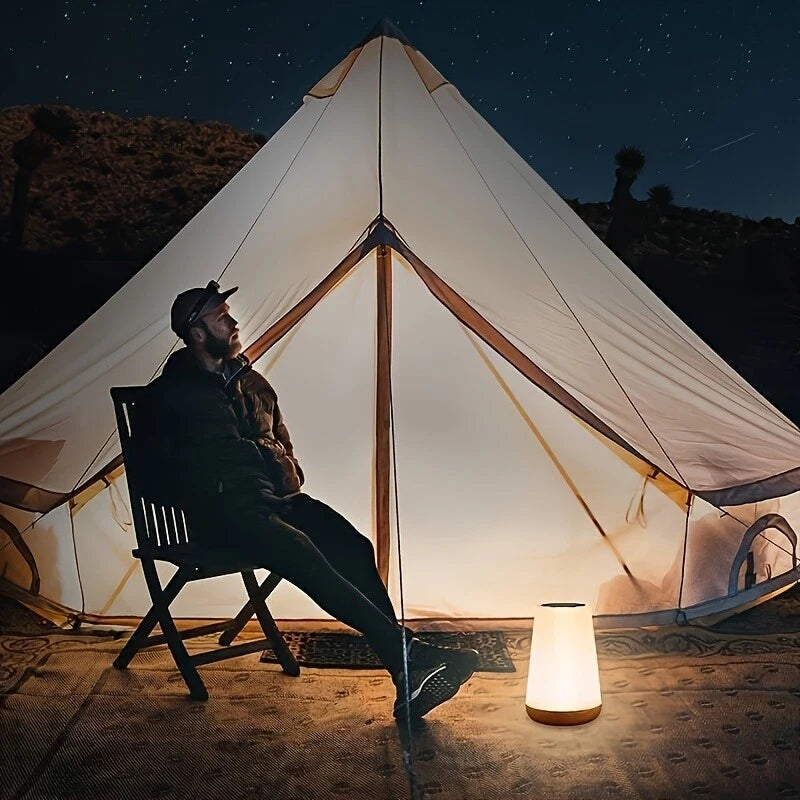 Desk Bedside Rechargeable Sensor Light Dimmable Lamp Night Table LED Touch USB