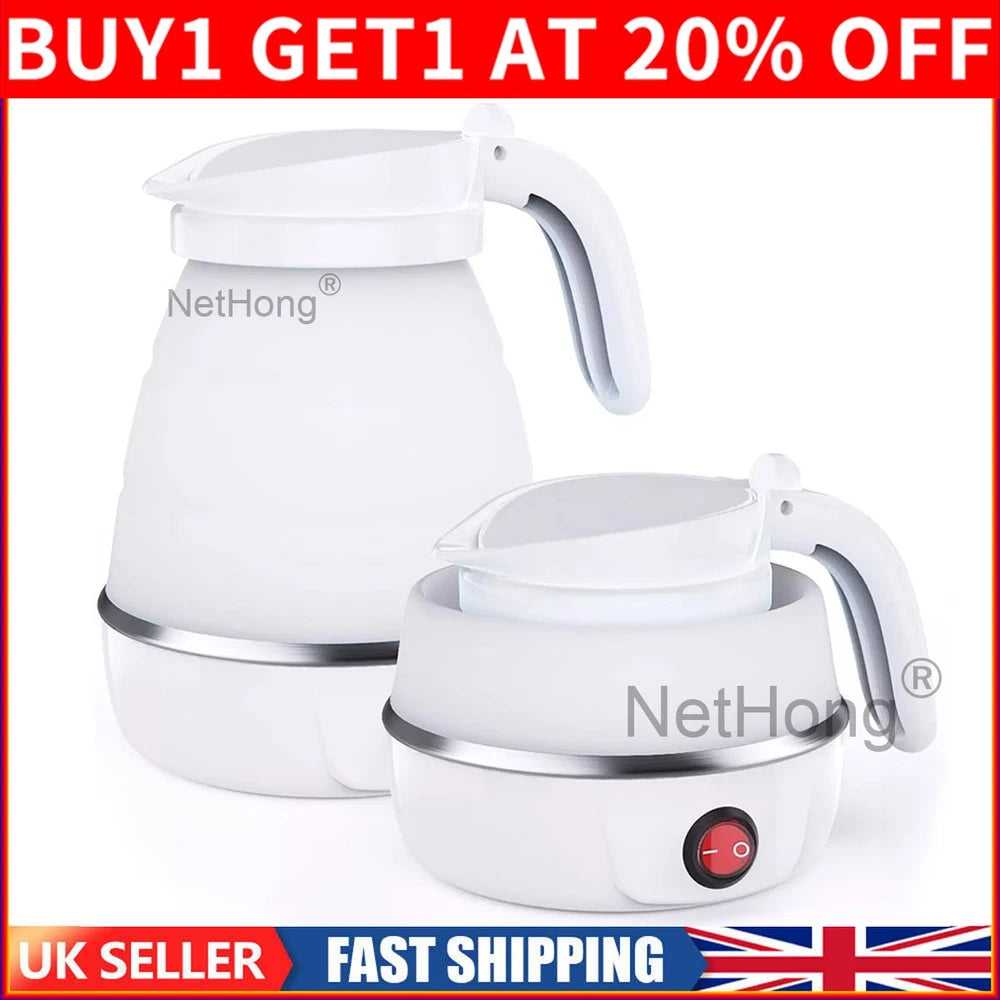 Portable Electric Water Kettle: Ideal for Travel, Camping, Caravan Kettle Mugs
