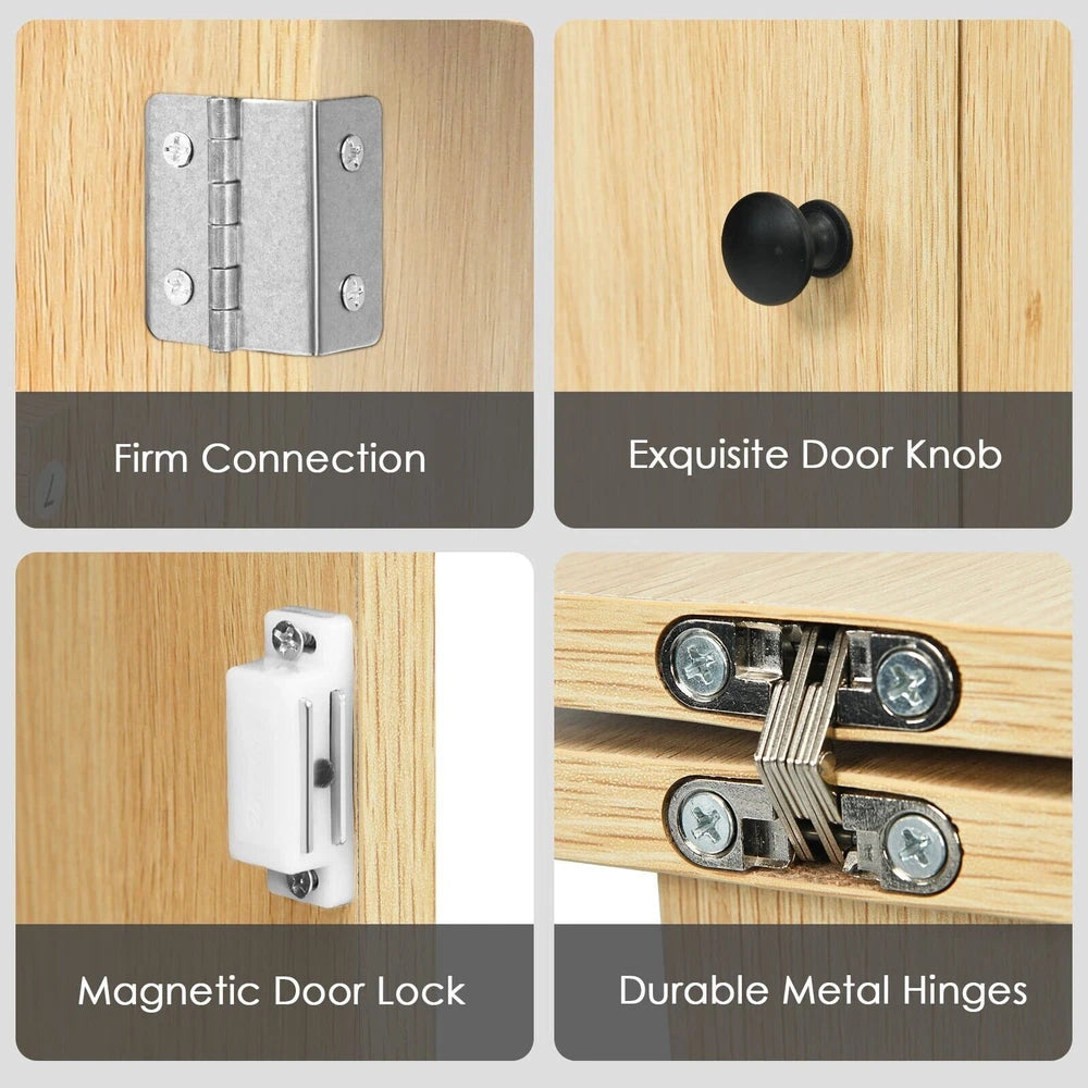 Folding Sewing Table 2 IN 1 Rolling Craft Table Office Desk Workstation