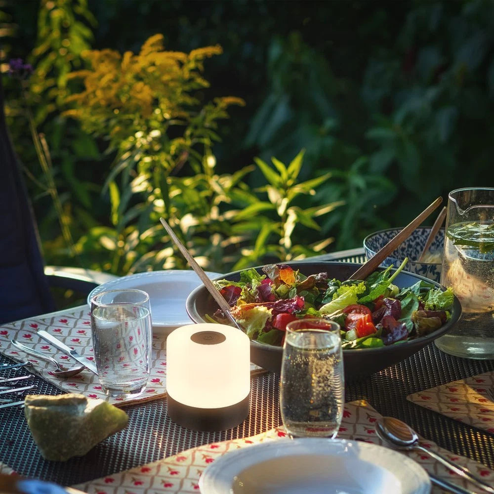 Mini LED Table Lamp Desk Light Rechargeable Battery Dimmable IP44 Touch