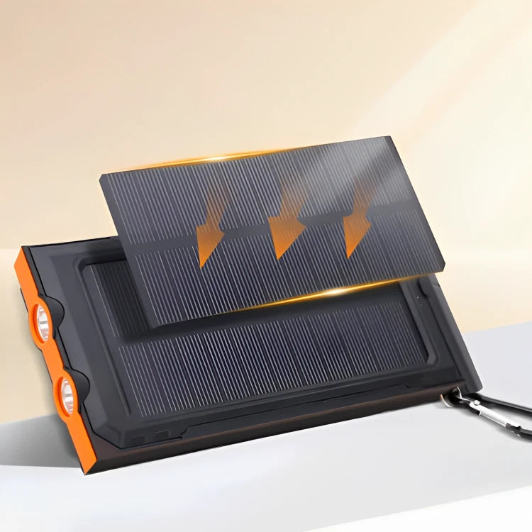 10000000mAh Solar Power Bank Pack Waterproof 2USB LED Battery Charger Phone UK