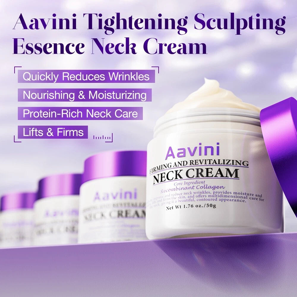🎃 Firming Neck Cream 50g – Peptide Collagen Lifting Serum | Halloween 30% OFF