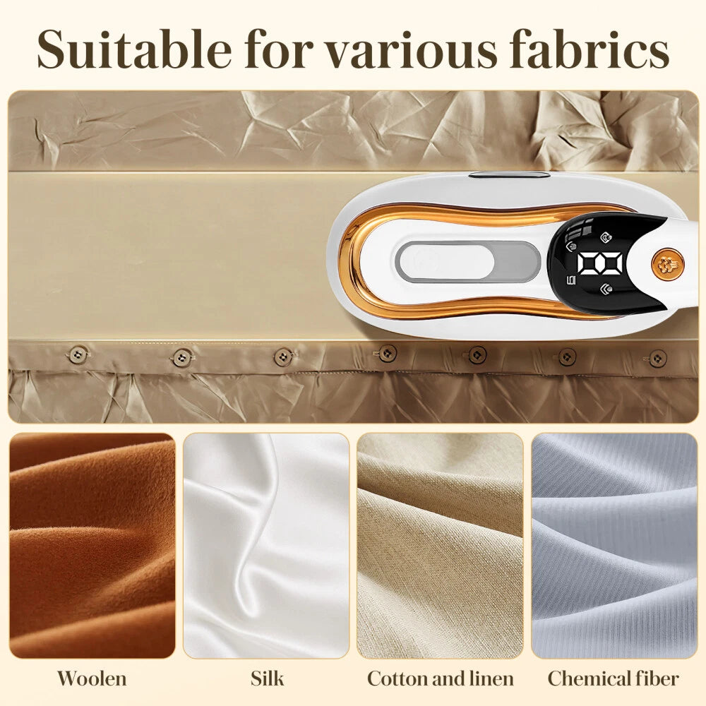 Garment Steam Iron Travel Size Small Handheld 1200W Steam Iron Fast Heat UK Plug