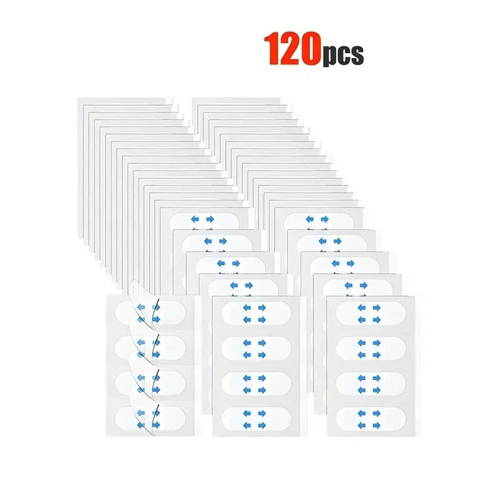 120pc  Sticker Invisible Thin, V-Shape Face Facial Label Lift up Adhesive Tape