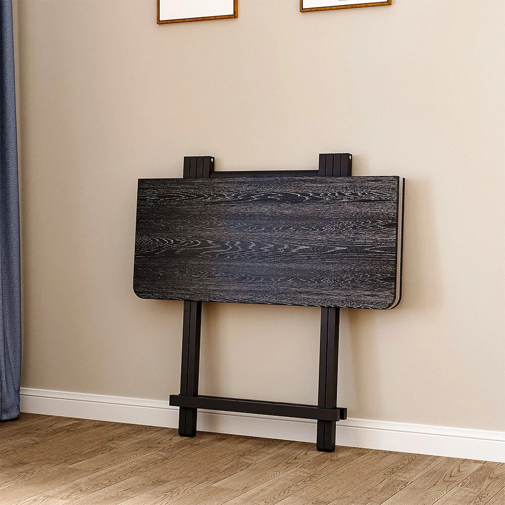 Folding Dining Table Wood Small Coffee Side Table Kitchen Home Office Furniture