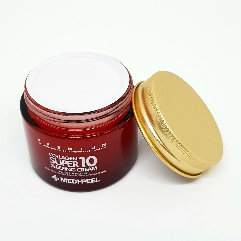 MEDI PEEL Collagen Super 10 Sleeping Cream 70ml Anti-Wrinkle K-Beauty