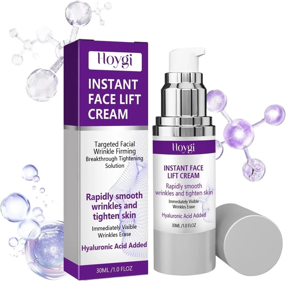 Instant Face Lift Cream Wrinkle Firming Skin Tightening Anti Ageing Moisturizer