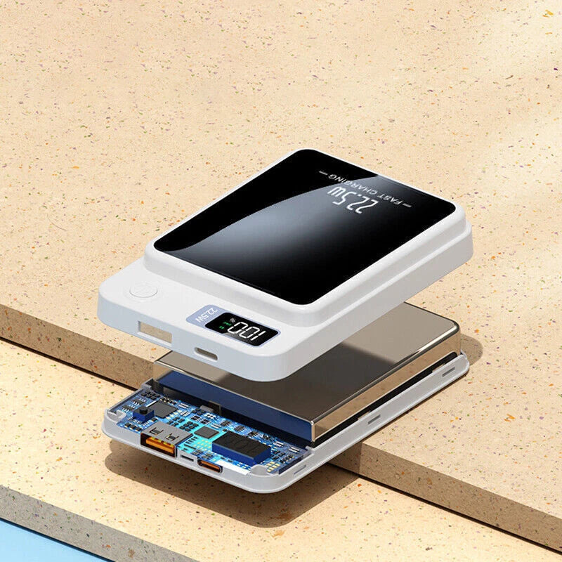 Magsafe Power Bank Wireless Charger Magnetic Battery Pack for iPhone Samsung UK