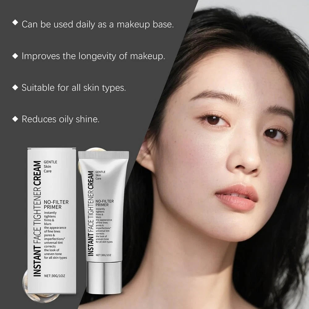 Instant Face Tightener Cream Gentle Skin Care Firming & Blurs NEW HO T