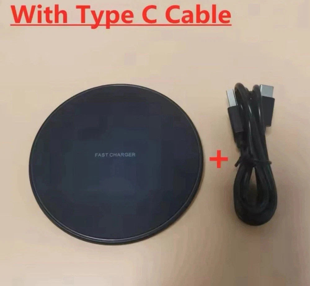 30W Super Fast Wireless Charger Stand Charging For All Samsung iPhone Phones