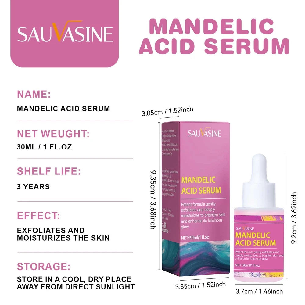 Mandelic Acid + HA Mild Exfoliation Peeling Effect Face Serum 30ml