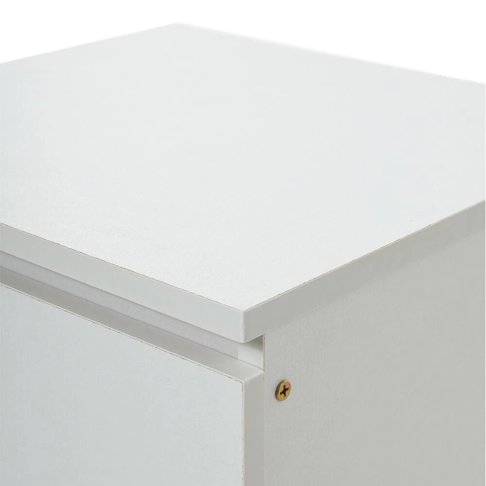 2 Drawer Wooden Bedroom Bedside Cabinet Furniture Storage Nightstand Side Table