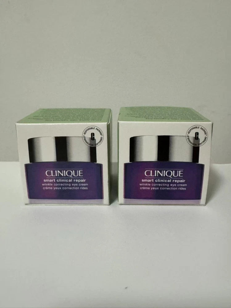 NEW Clinique Smart Clinical Repair Wrinkle Correcting Eye Cream  1x  2x 15ml