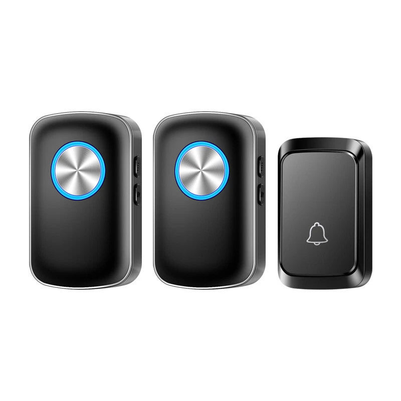 Loud Wireless Doorbell Plug in Cordless Doorbells Waterproof Door Bell Chime Kit
