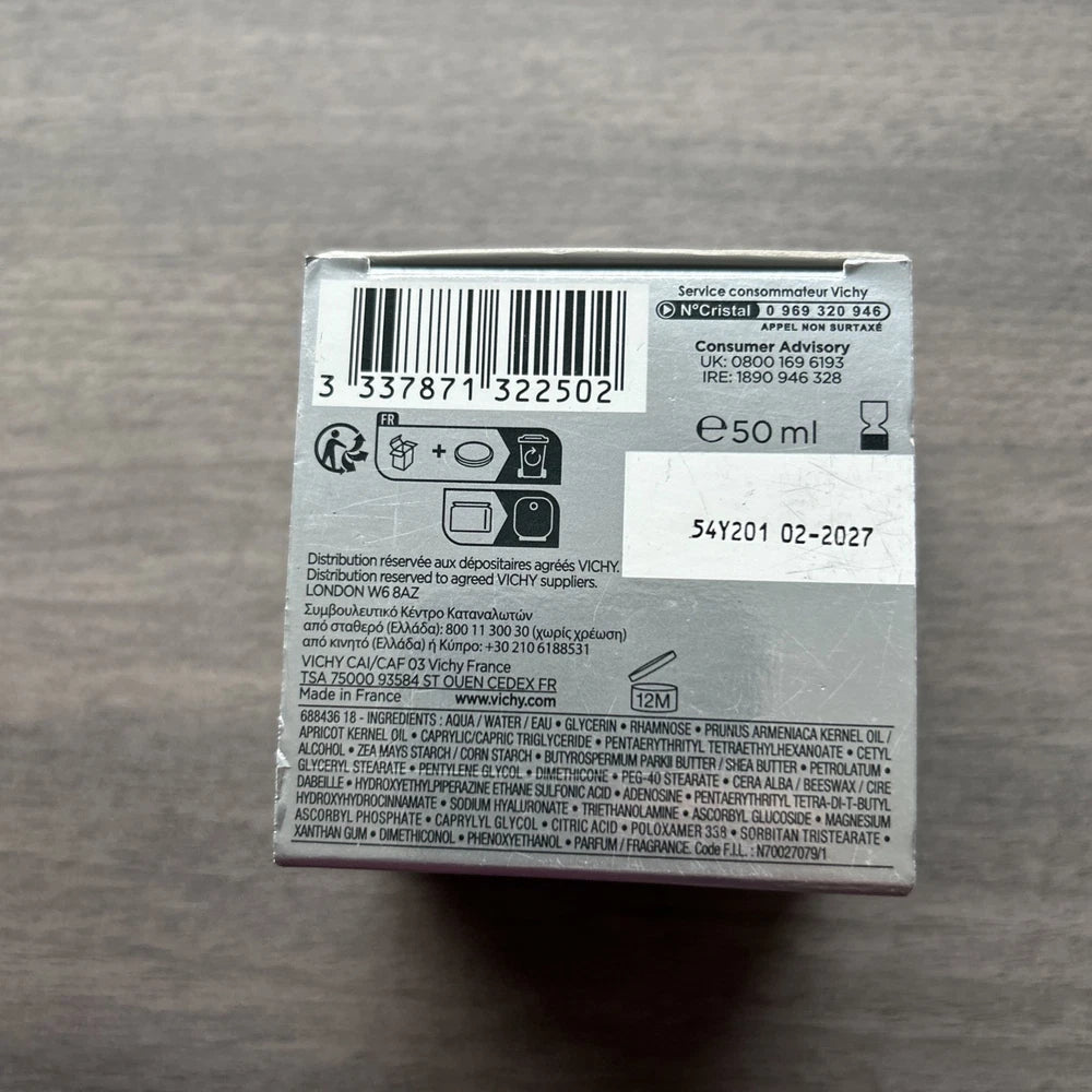 Vichy LiftActiv Supreme Night Cream - 50ml anti-wrinkle night cream hyaluronic