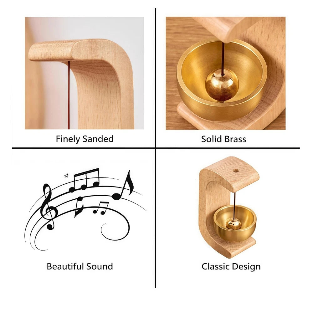 Magnetic Entrance Hanging Doorbell Door Opening Entry Chime Doorbell C Shape