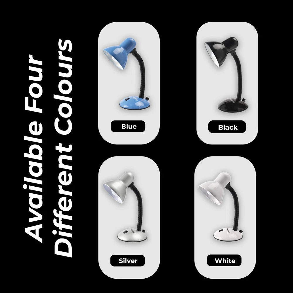 Desk Lamp Neck Table Flexi Desk Reading Lamp With Bulb Home Office Study Light