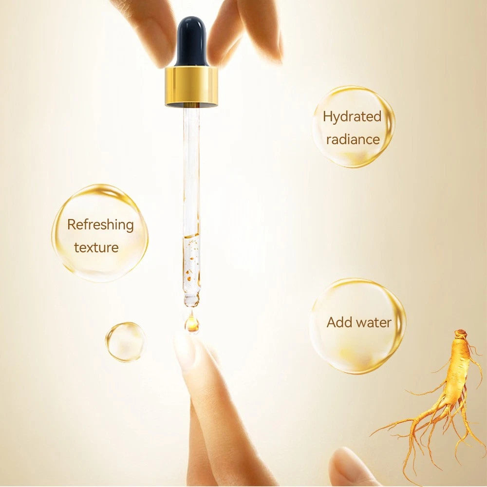 100ml 24k GOLD Hyaluronic Acid Nicotinamide Face Serum Anti Aging Facial Lift.