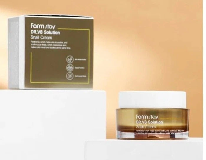 FARMSTAY DR-V8 SOLUTION CREAM ESCARGOT 50 ml