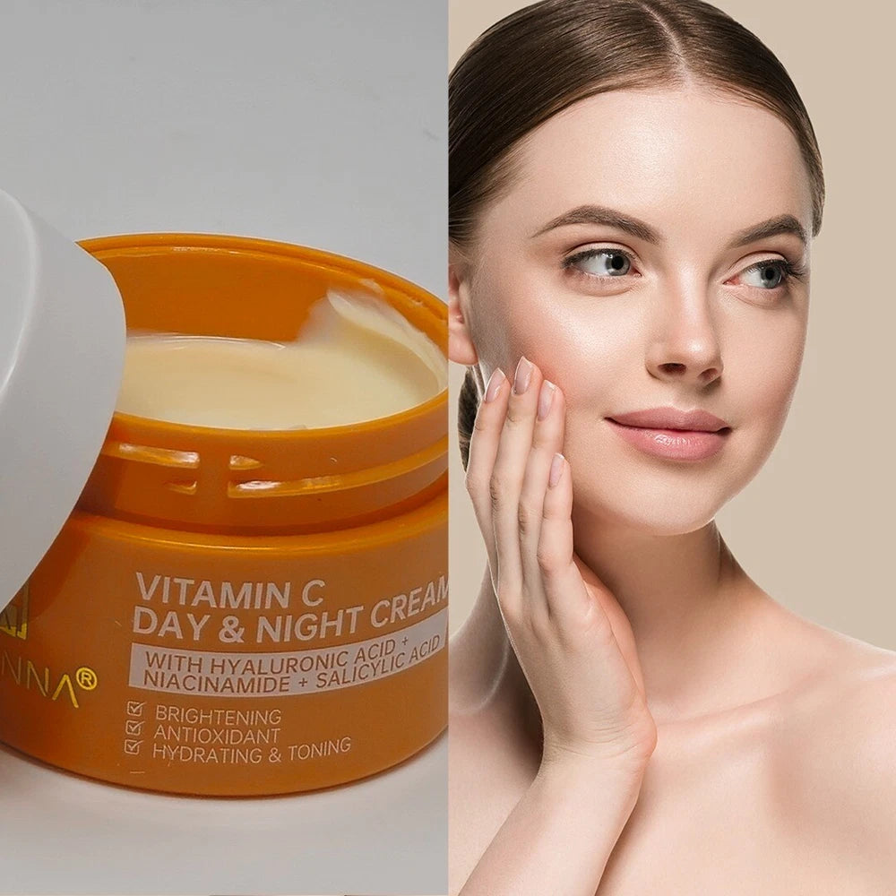 Vitamin C Face Whitening Cream For Dark Skin Brightening Anti Aging Skin Firming