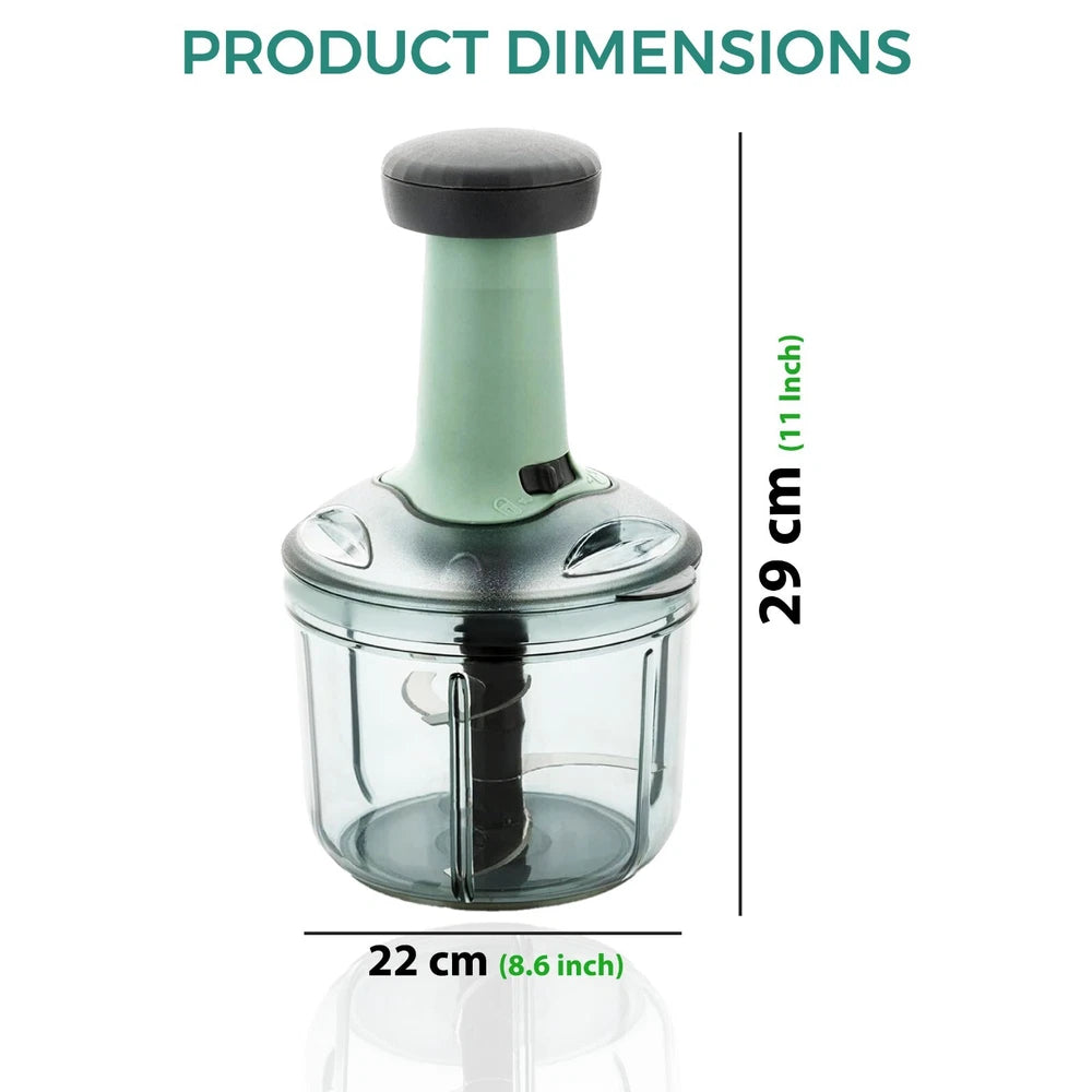 Manual Hand Press Food Vegetable Chopper Garlic Onion Cutter Processor Vegetable