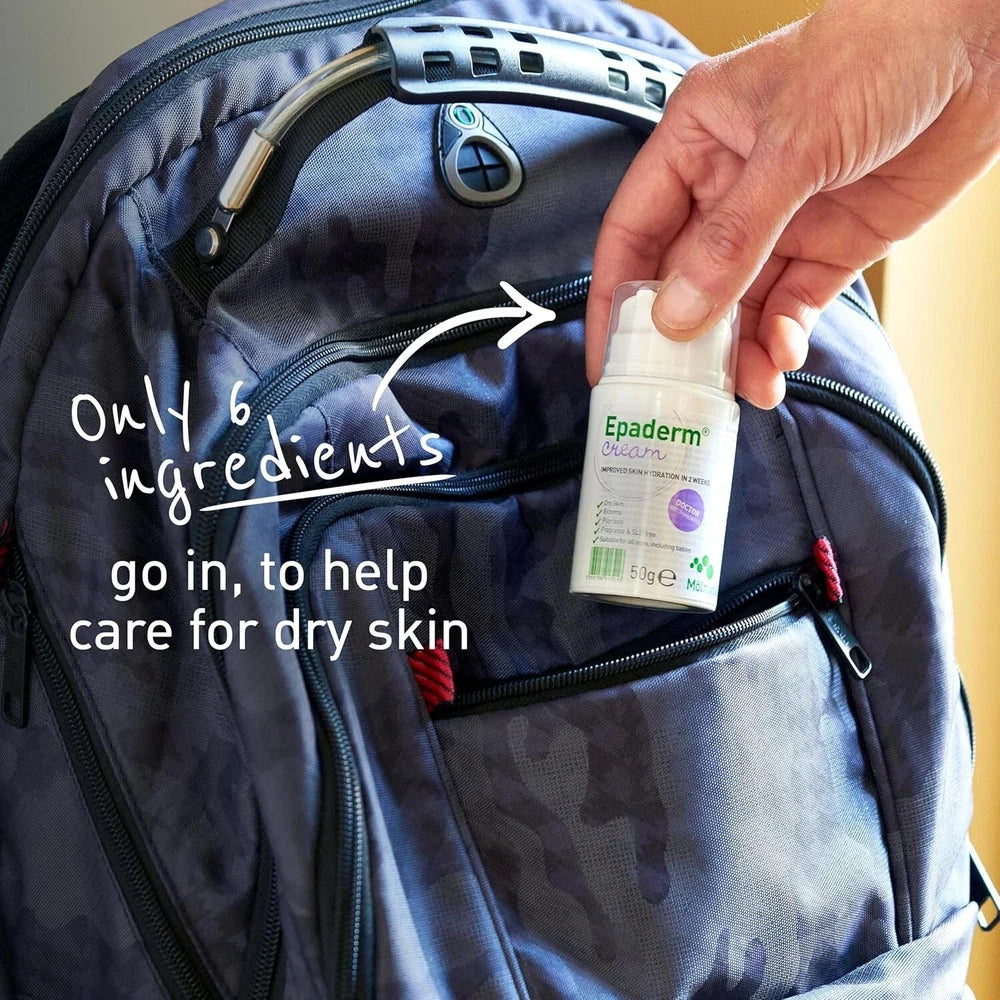 Epaderm Cream 50g – Moisturiser for Dry Skin, Eczema & Psoriasis