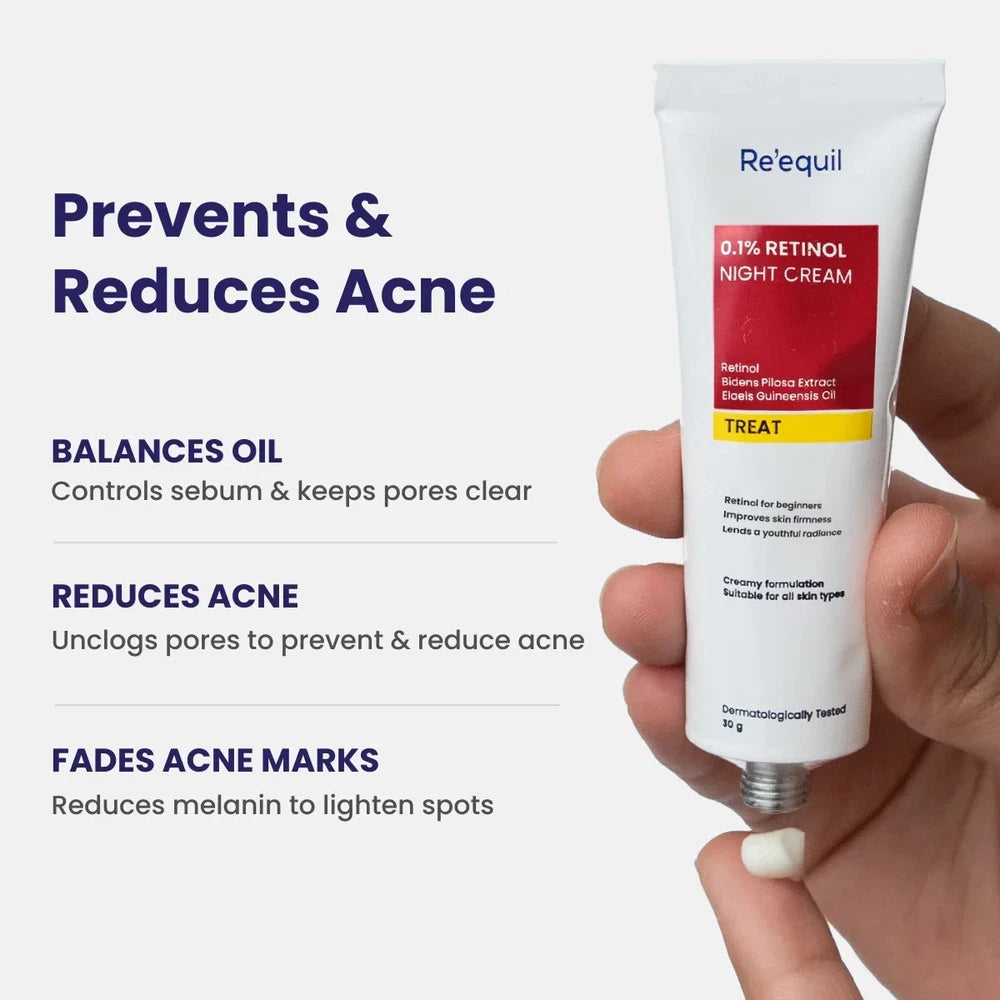 Retinol Face Cream Anti Ageing  | Wrinkle and Fine Line Repair | Night Cream