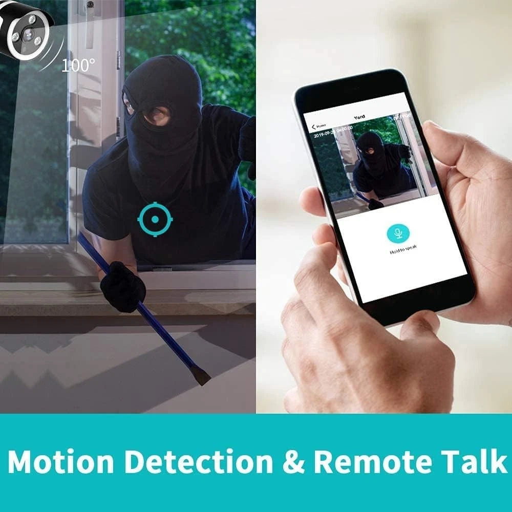 PHONE APP PTZ Wireless Camera Outdoor WIFI IP CCTV Security Camera Smart IR HD