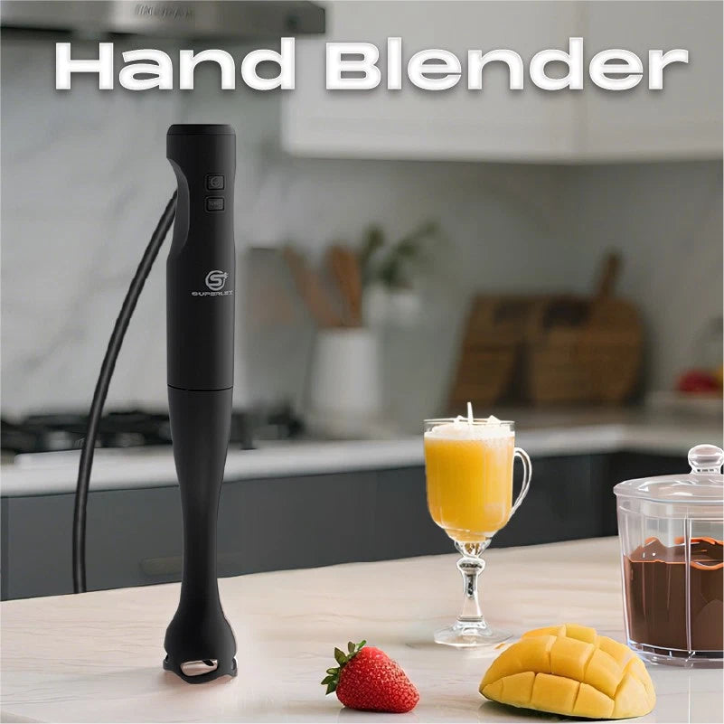 2Speed Handheld Stick Blender Whisk Curry Puree Mixer Food Processor Fresh juice