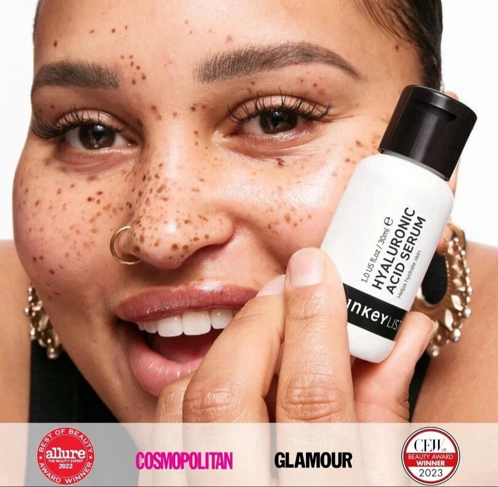 The INKEY List 2% Hyaluronic Acid Face Serum 30ml Hydrating Skincare Combats