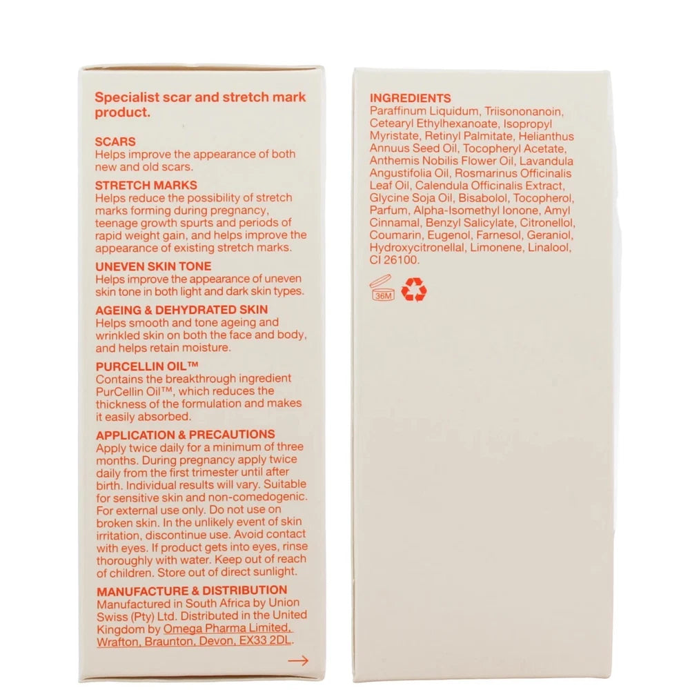 Bio-Oil Skincare Oil Improve Appearance of Scars Stretch Marks Skin Tone 60ml UK