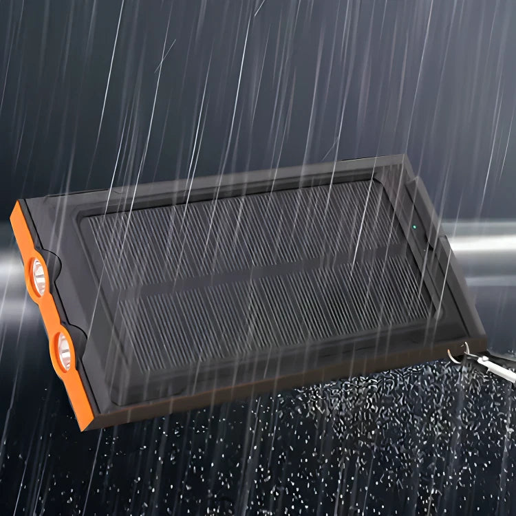 10000000mAh Solar Power Bank Pack Waterproof 2USB LED Battery Charger Phone UK