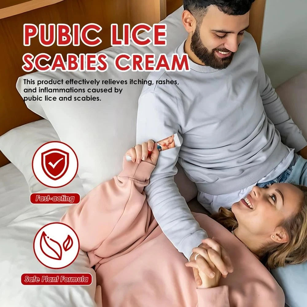Sumifun Pubic Lice Anti-itch Cream -new