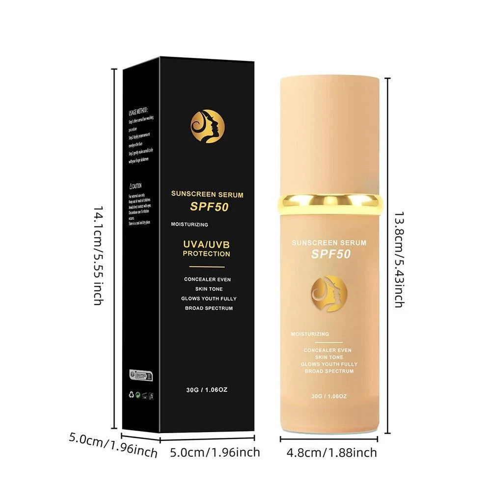 4 in 1 Foundation Liquid- Hydrating Medium Full Coverage Concealer SPF 50+2025