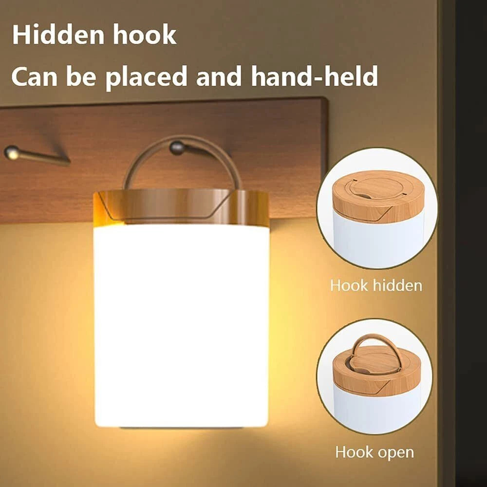 Night Light LED Touch Bedside Table Lamp Multi-Color Dimmable Zlpprfblufltosoahz