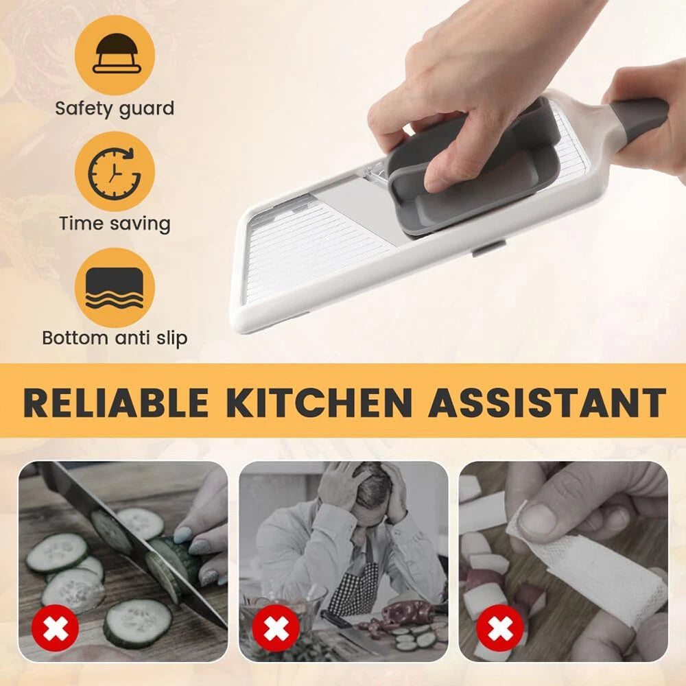 Vegetable Cutter Professional Mandolin Slicer Food Fruit Chopper Tool Adjustable