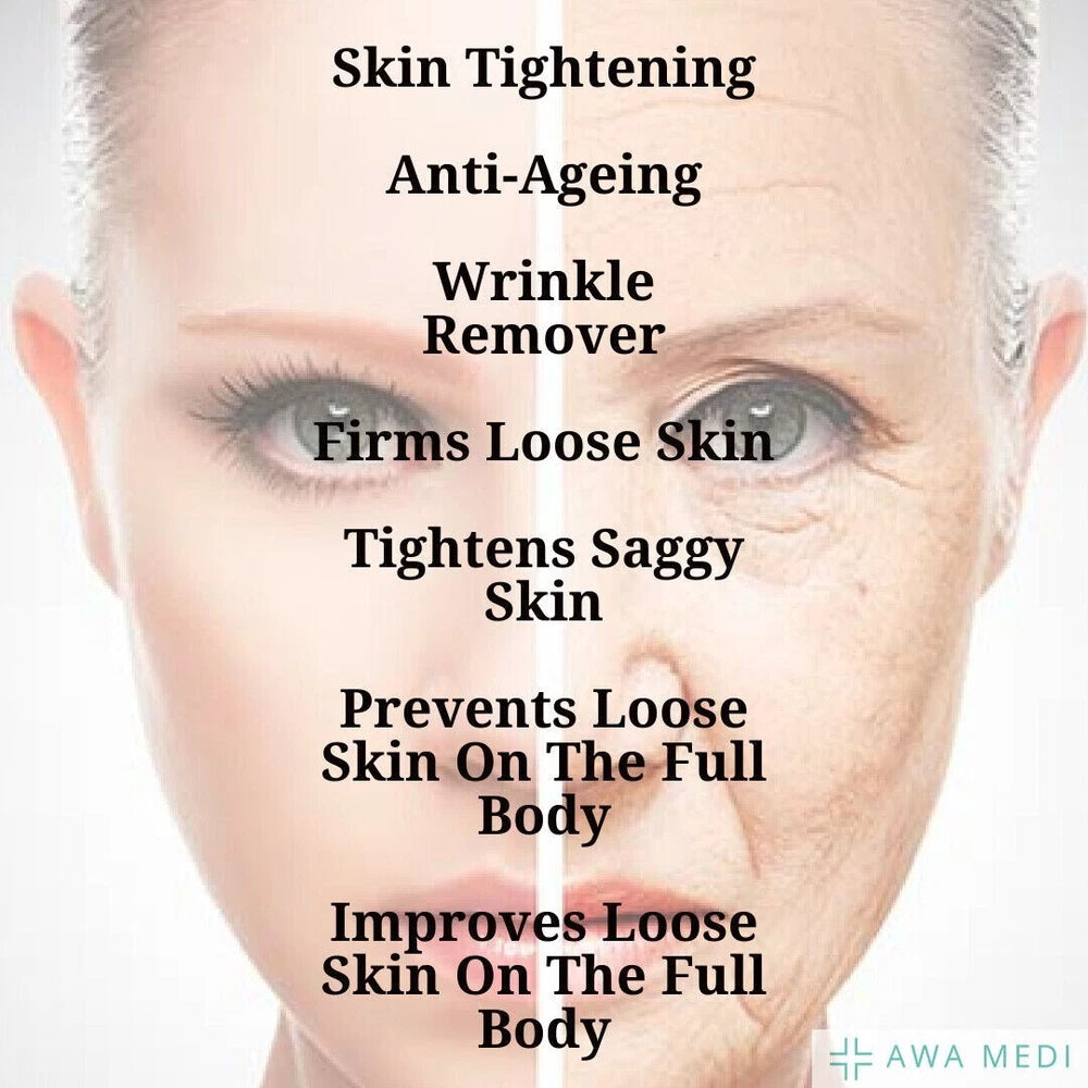 MARINE COLLAGEN CREAM GHK-Cu PEPTIDE ANTI-AGEING ANTI-WRINKLE FACE CREAM BUNDLE