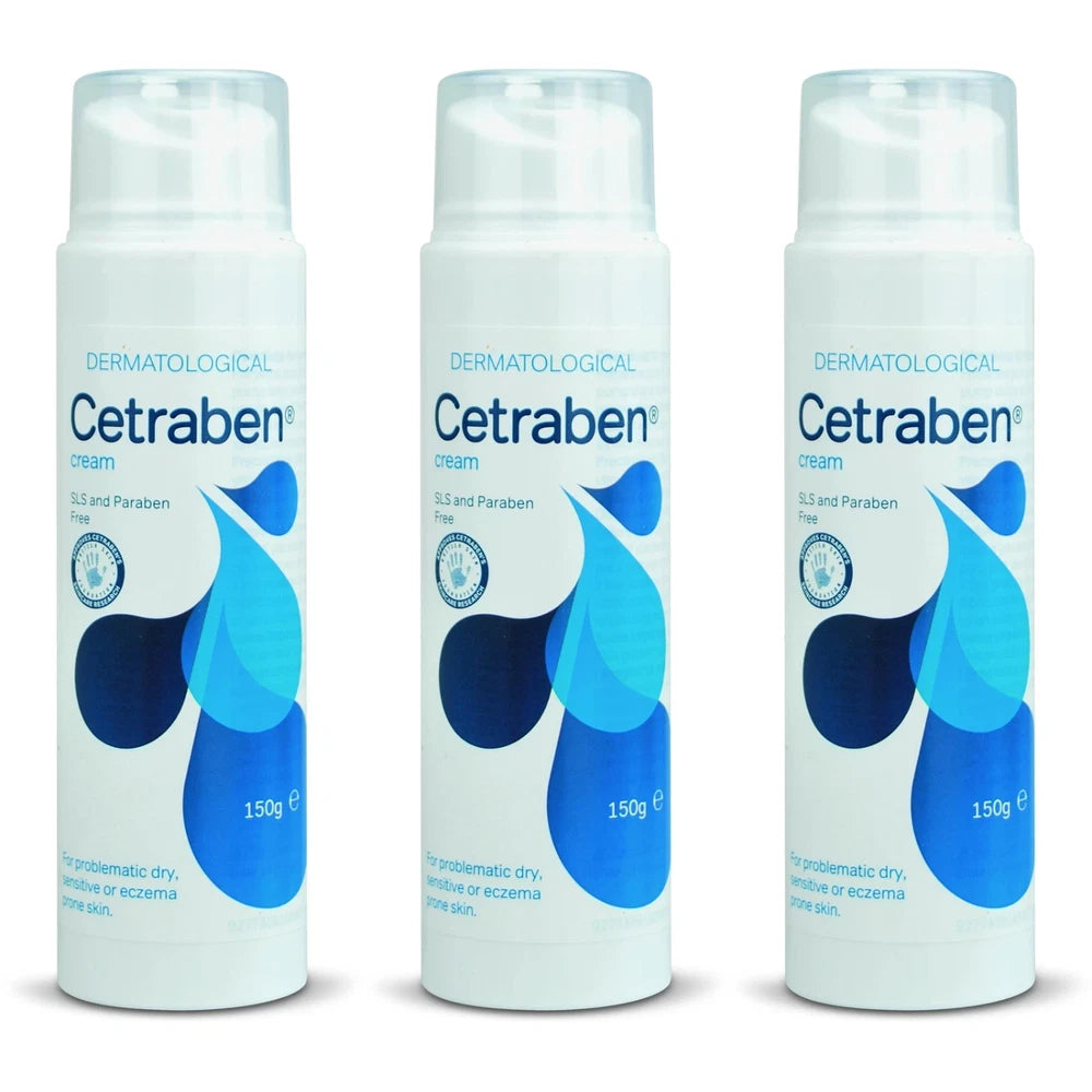 Cetraben Emollient Cream 150gm Pack of 3