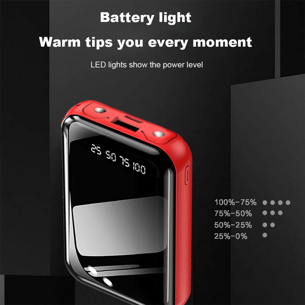 9000000mAh Power Bank Fast Charger Battery Pack Portable 4 USB for Mobile Phone.