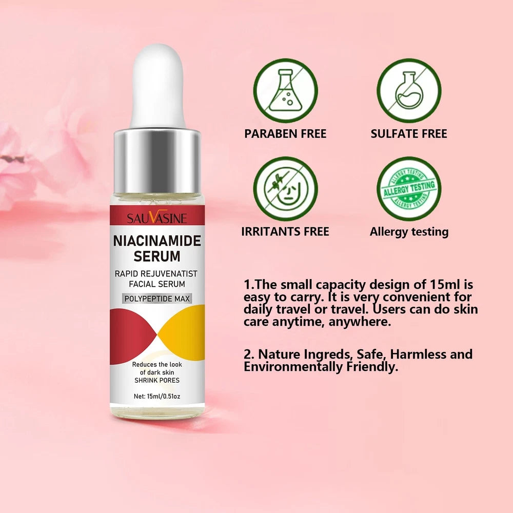 Brightening Serum Vitamin C + Niacinamide & Hydrating Hyaluronic Acid Anti Aging