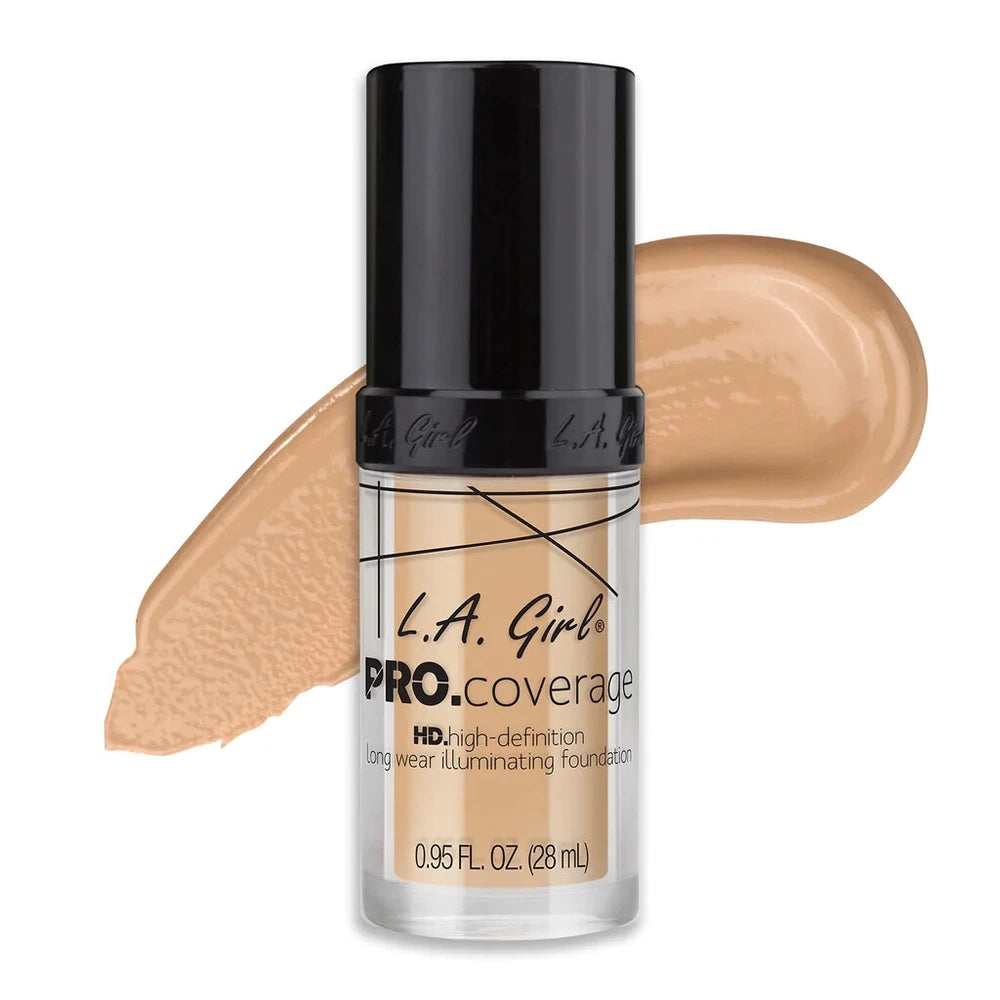 LA Girl PRO Coverage HD Long Wear Illuminating Foundation - Choose Your Shade -