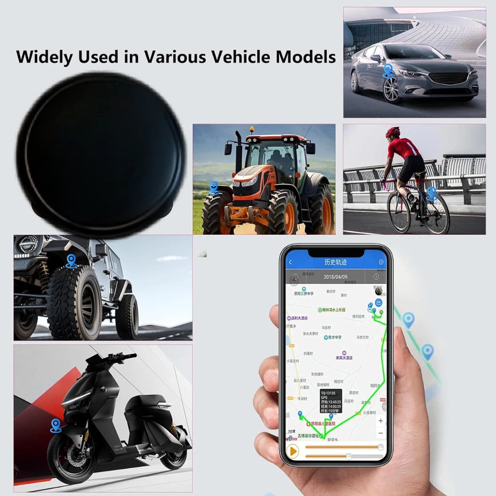 Mini GPS Car Bike Tracker Portable Magnetic Vehicle Tracking Device Wireless UK