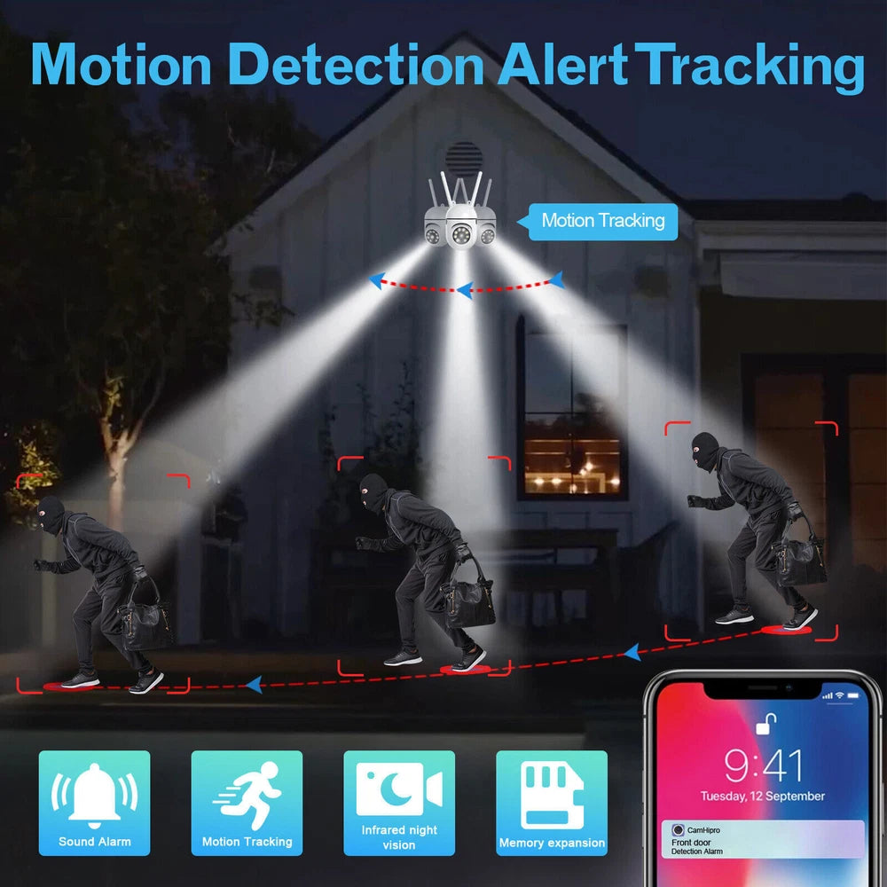 1080P WIFI IP Camera Wireless indoor CCTV HD PTZ Smart Home Security IR Camera