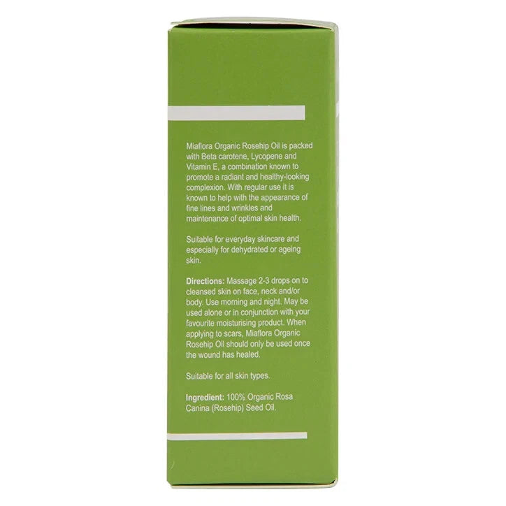 Miaflora 30ml Rosehip Oil 100% Organic Best Facial Oil