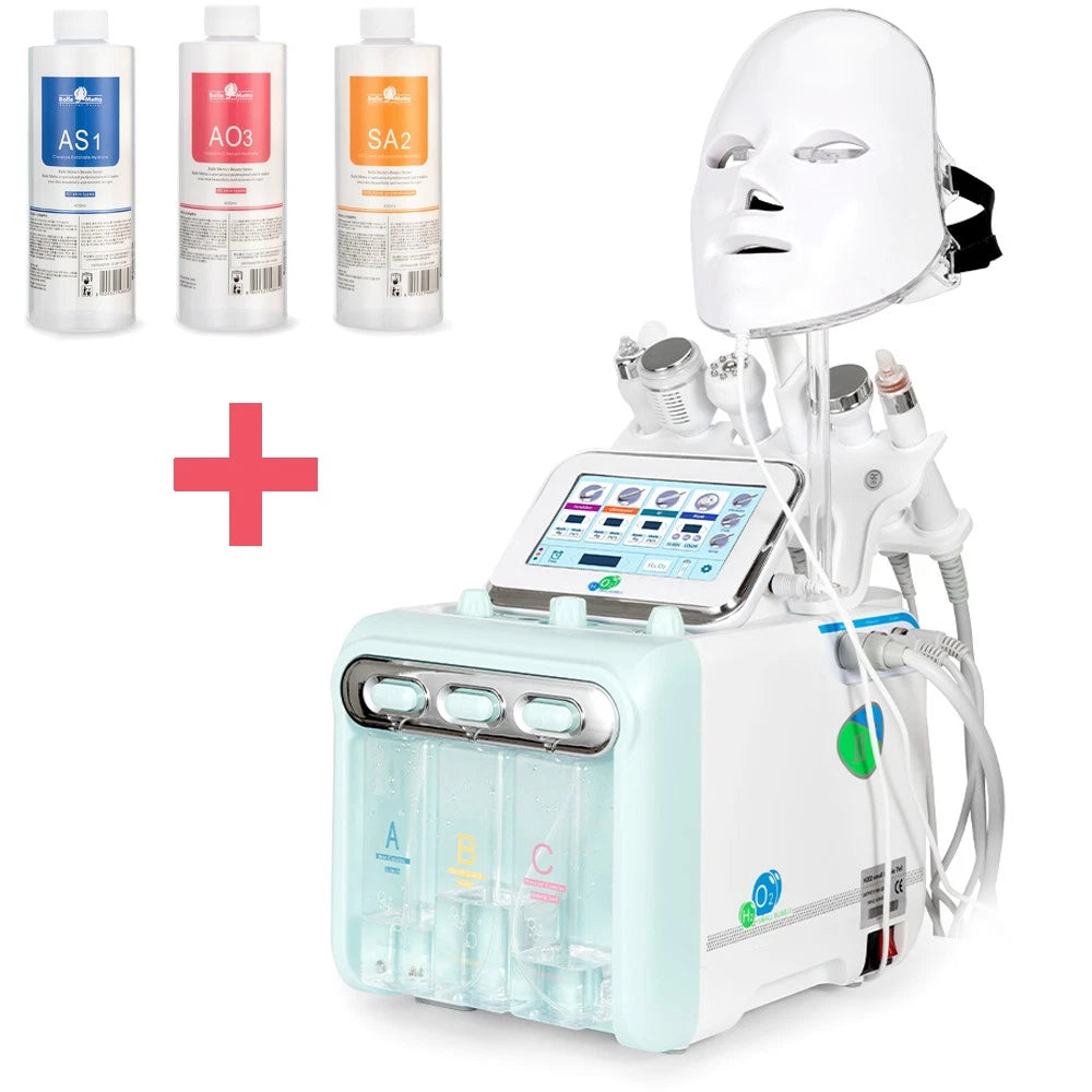 6/7 in 1 Hydra Water Facial Cleaner Aqua Peel Hydro Dermabrasion Beauty Machine