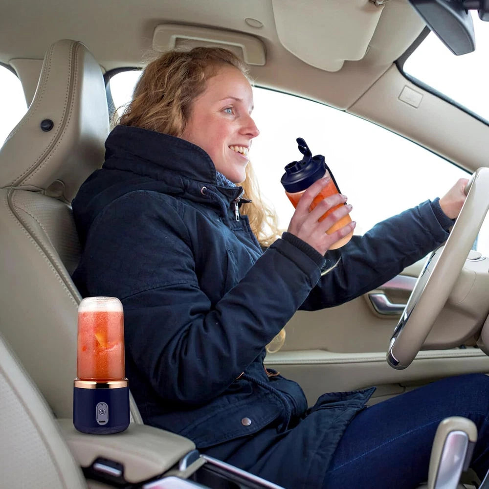 400ml Portable USB Rechargeable Juicer Cup Electric Mixer Blender Smoothie Maker